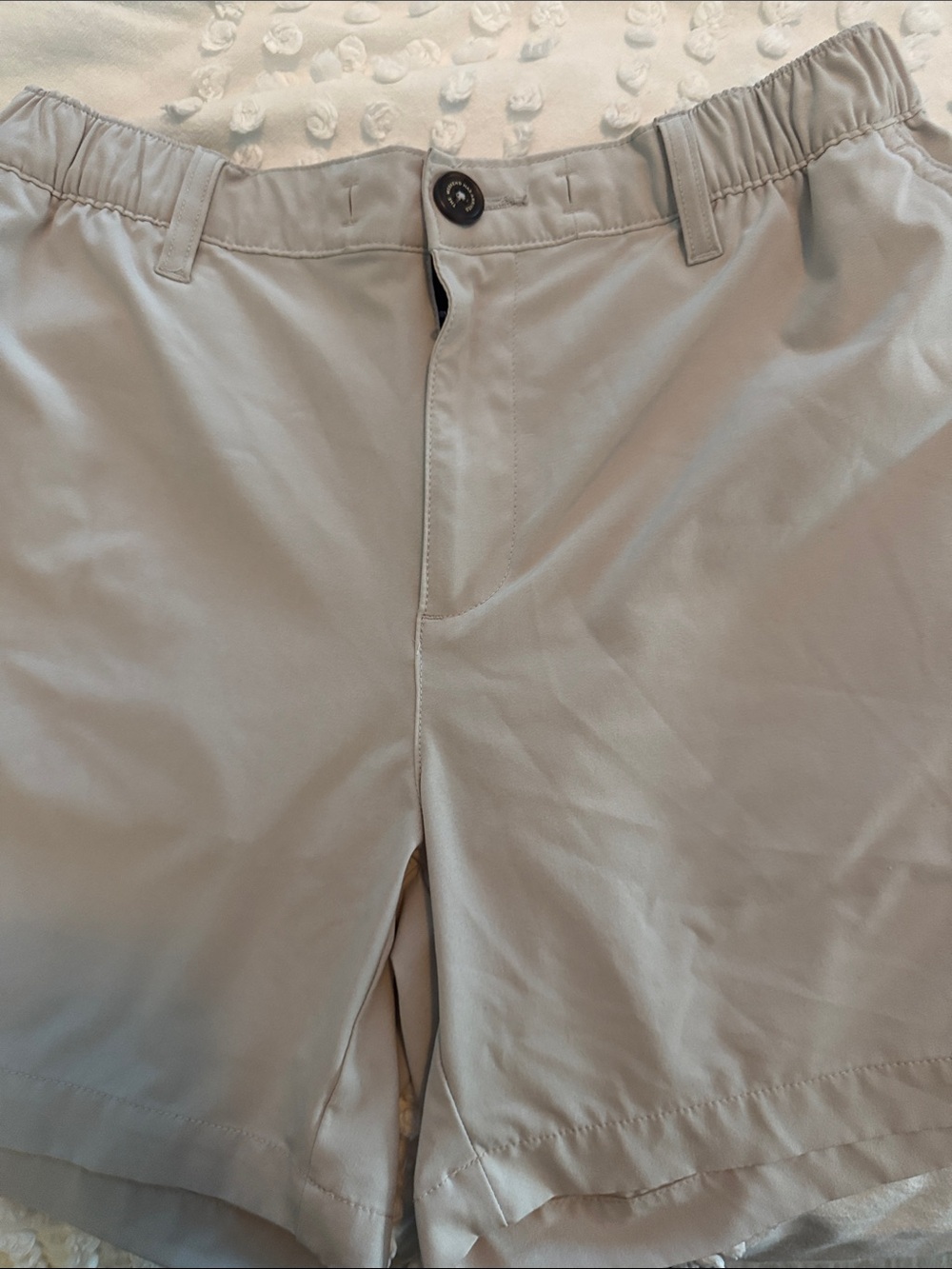 chubbies Light beige Elastic Waist Hybrid Shorts